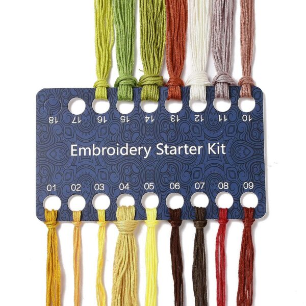 kit de broderie champignons bolets