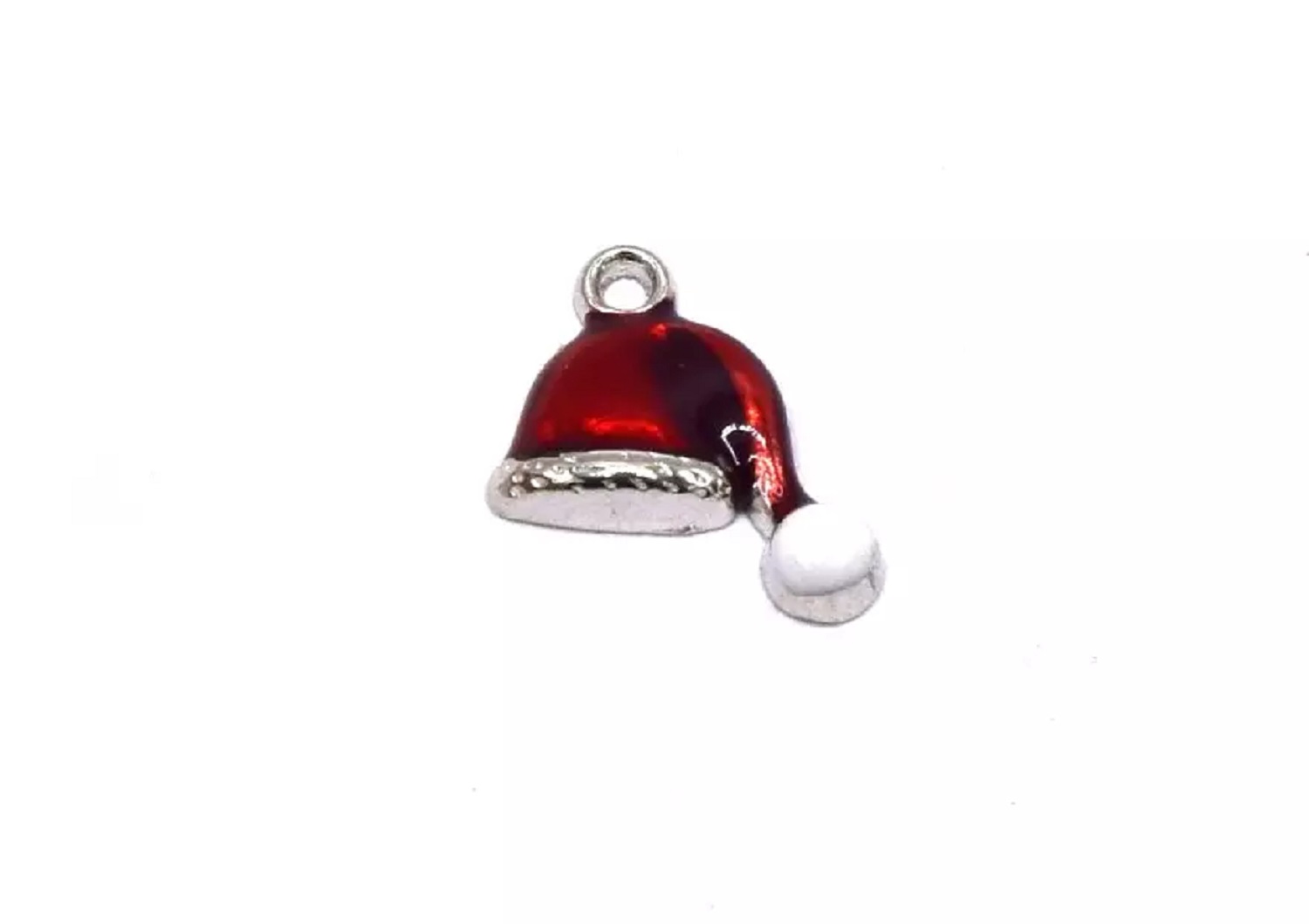 Breloques bonnet de Noël en émail – Lot de 2 ou 4 – Image 2