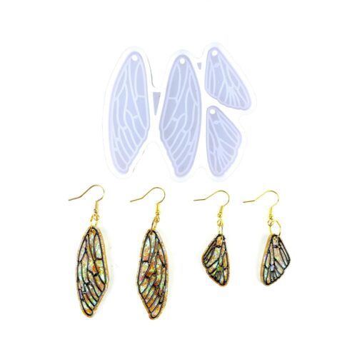 Moule en silicone ailes de papillons, fabrication de boucles oreilles