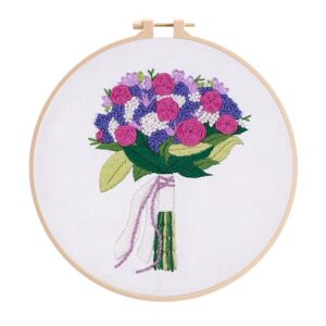 KIT DE BRODERIE BOUQUET DE FLEURS