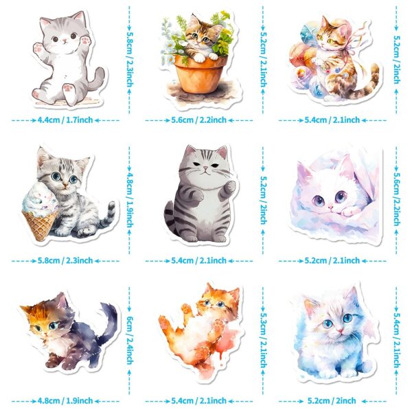 Autocollants chats mignons scrapbooking (5)