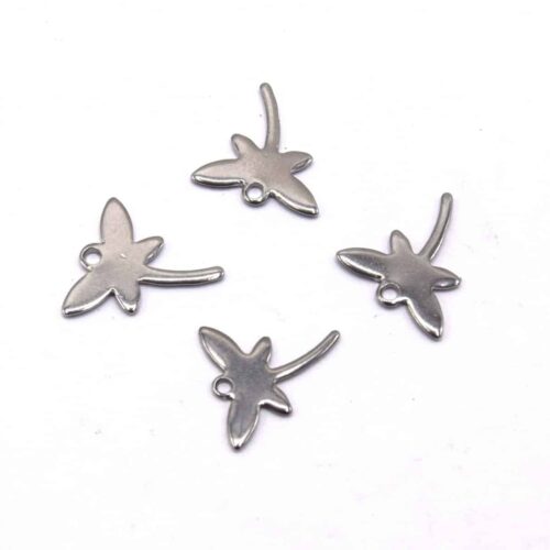 Breloques libellules en acier inoxydable 304