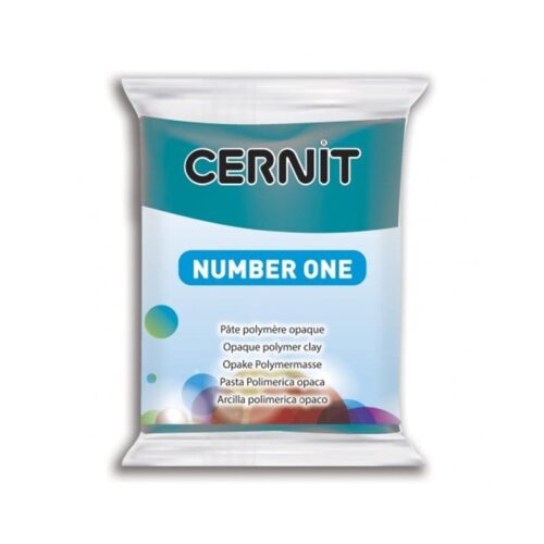 Pâte Cernit Number One Opaque 56gr Bleu Canard (n°230)