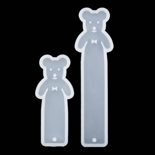 moule ourson en silicone marque page pour résine