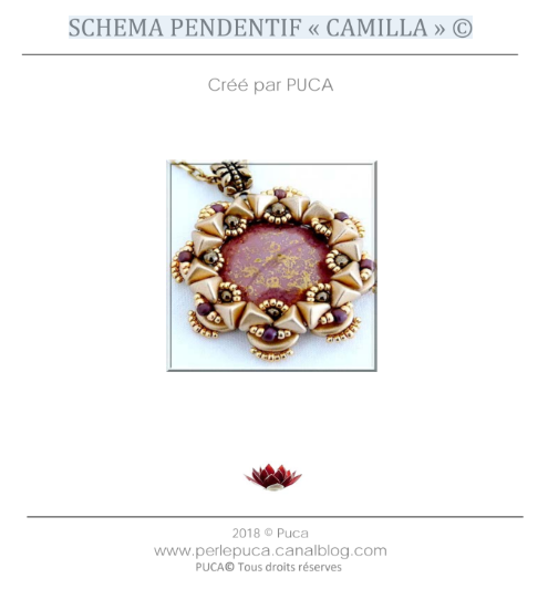 pendentif « CAMILLA » pendentif « CAMILLA » par puca paris