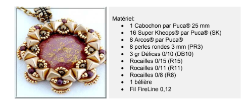 Tuto Bijoux : Créez le Pendentif "CAMILLA" avec les Perles Puca®
