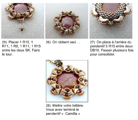 Tuto Bijoux : Créez le Pendentif "CAMILLA" avec les Perles Puca®