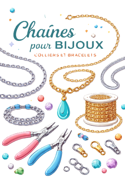 chaines pour bijoux creation collier bracelet diy maille forcat gourmette serpent