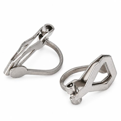 Clips d’oreilles en acier inoxydable 316 – Lot de 6