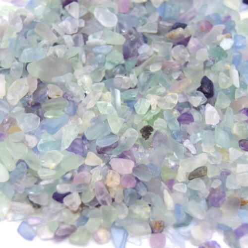 Pierre de fluorite non percés, 3~10mm