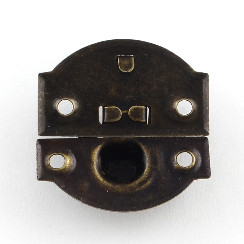 Fermoirs de verrouillage pour boîte en bois bronze antique x10 – Image 5