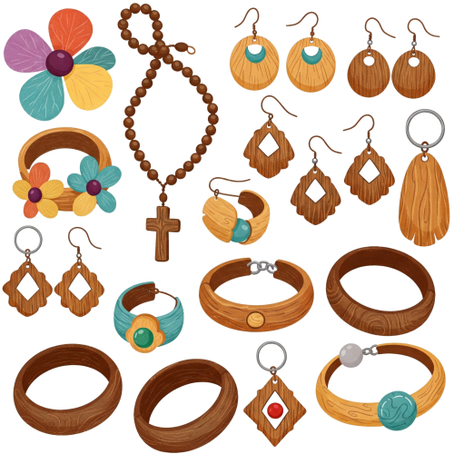 bijoux fantaisies et bois