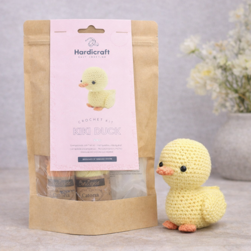 Kit crochet amigurumi débutant Canard Kiki DIY