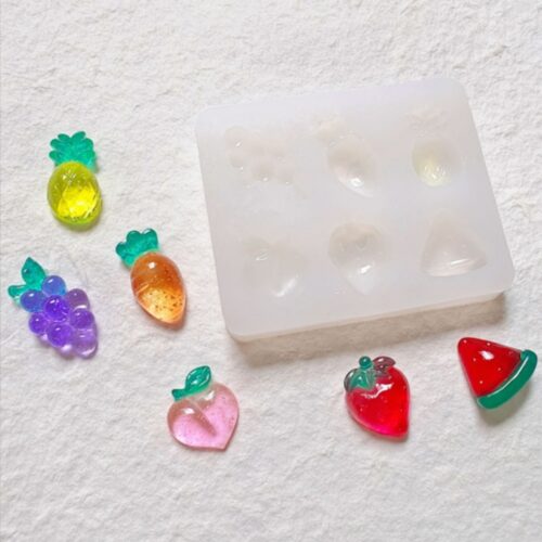 Moule fruits en silicone