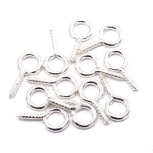 PITON ARGENT POUR bijoux diy et activités créatives