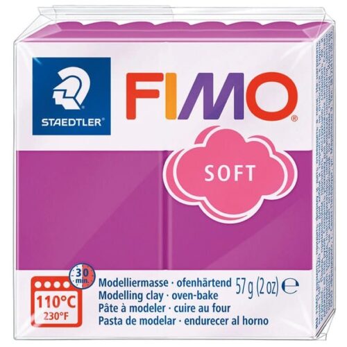 Pâte FIMO Soft Violet Intense 8020-61