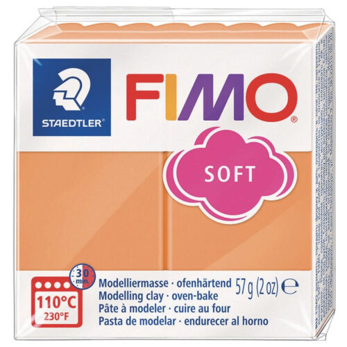 Pâte Polymère FIMO Soft 57g - Papaye (8020-T41)3