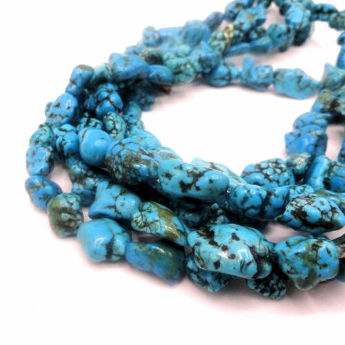 Perles de pierres couleur turquoise