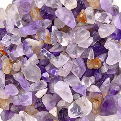 Petites pépites d'améthyste naturelle violette non percées 2 à 8 mm