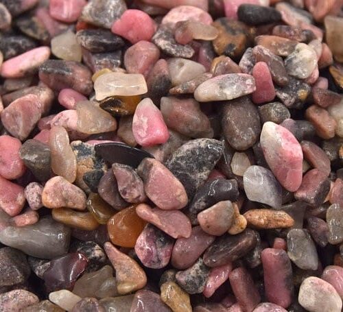 Pierre de rhodonite non percé