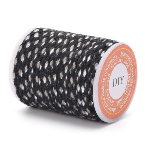 ROULEAU DE FIL POUR MACRAME POLYCONTON NOIR (3)