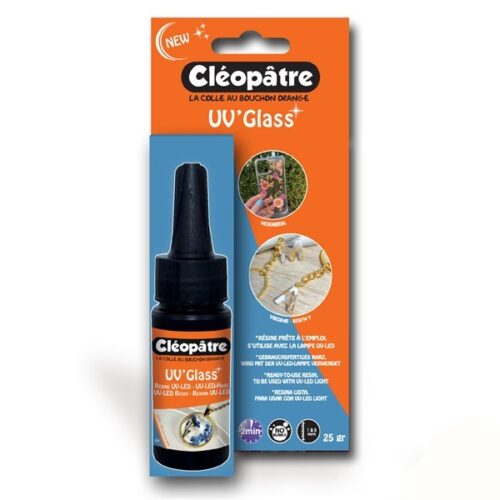 Résine UV LED Cléopâtre UV’Glass 25g