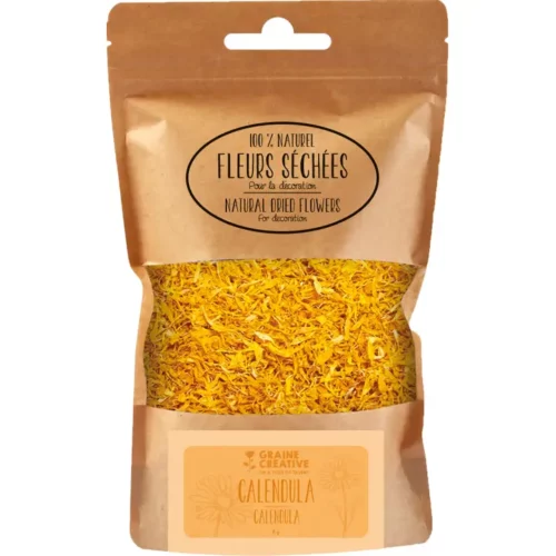 Fleurs séchées calendula déco 8 g – décoration naturelle DIY