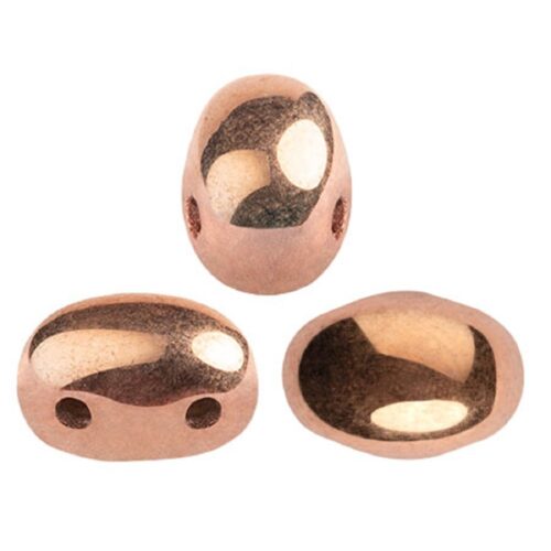 PERLES EN VERRE SAMOS® PAR PUCA® 7X5 MM -FULL CAPRI GOLD x10g