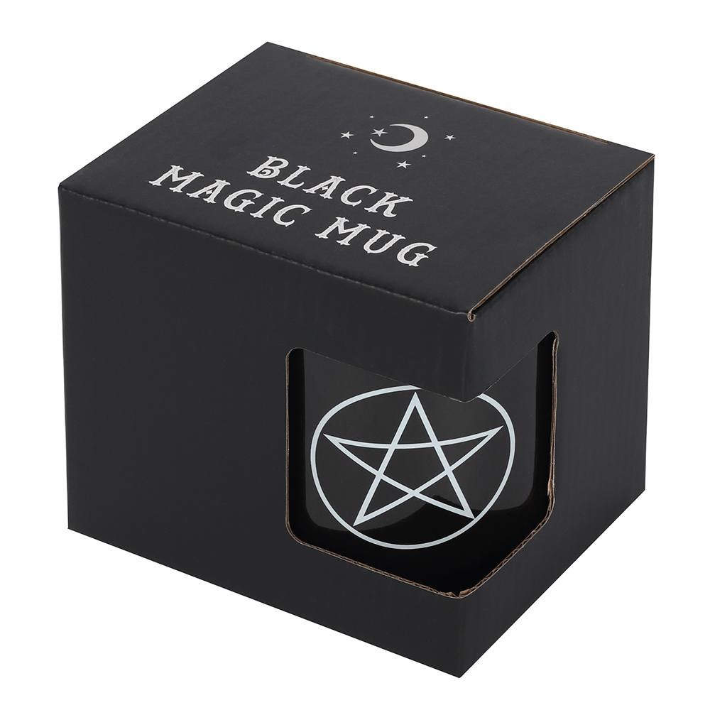 Tasse noire Pentagramme