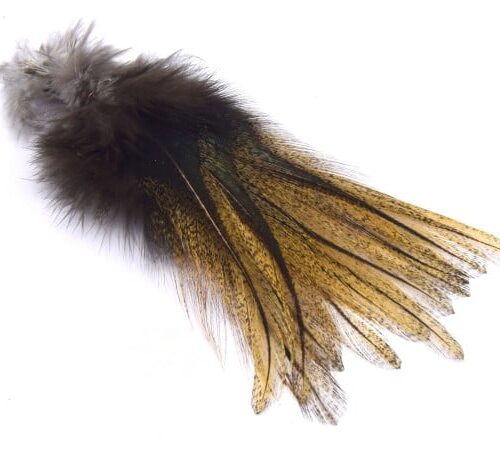 Plumes naturelles coq beige grade A