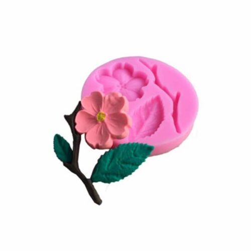 Moule Sakura Fleur de Cerisier en Silicone pour Fimo et Résine