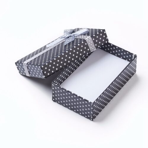 boite cadeau poids noeud noir
