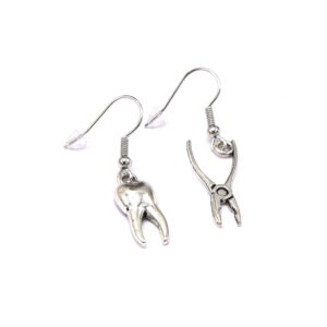 boucles oreilles dents et pinces