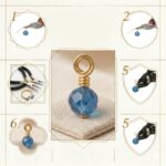 Apprenez à créer une boucle robuste et esthétique sur vos épingles à tête. Guide technique pas à pas pour sécuriser vos montages de perles avec professionnalisme.