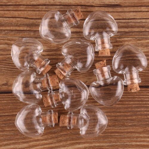 bouteilles miniatures coeur, pour mariage, cadeaux
