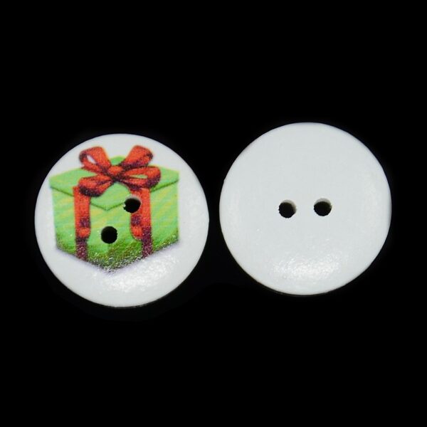 boutons cadeaux noel thème