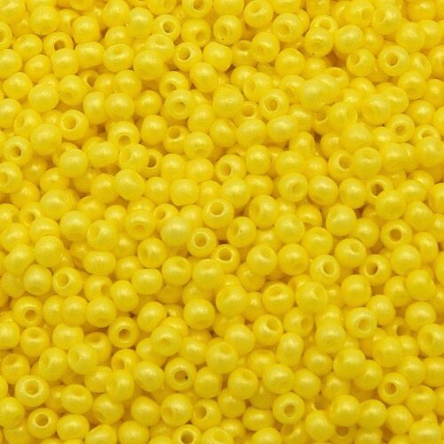 Perles de rocaille 12/0 FGB® grade a ronde 2mm jaune x20g