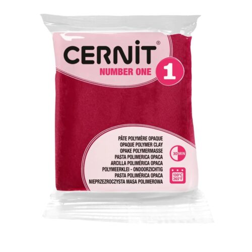 Pâte Polymère Cernit Bordeaux 56g