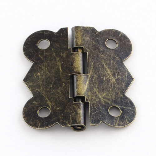charnières bronze 29mm pour la création de boite en bois
