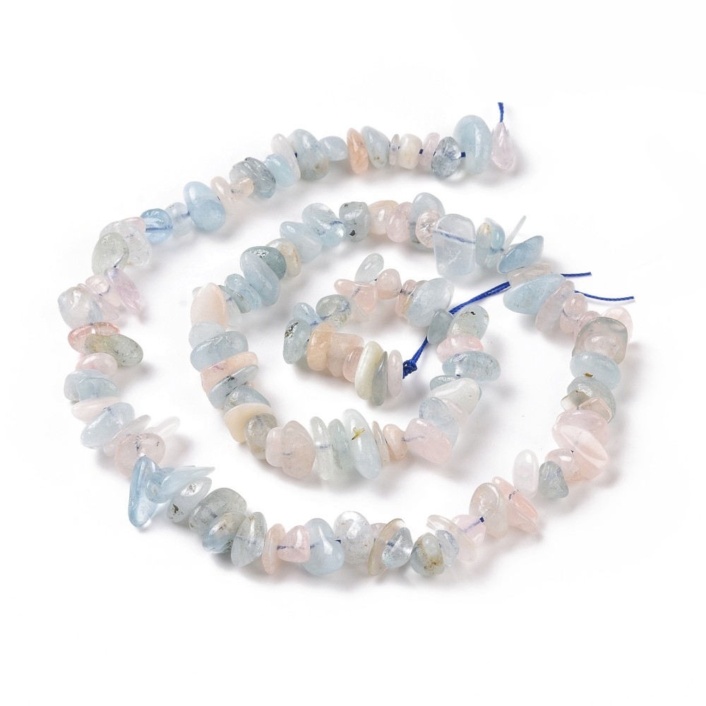 chips de morganite chapelet