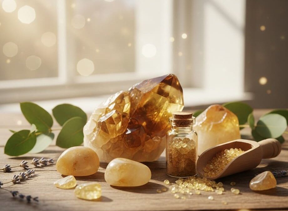 La Citrine : Votre Rayon de Soleil pour l’Abondance et la Créativité