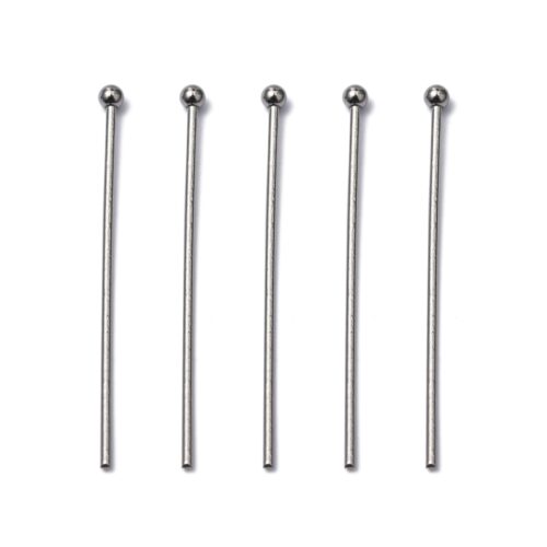 Clous tête boule en acier inoxydable 304 - 30mm