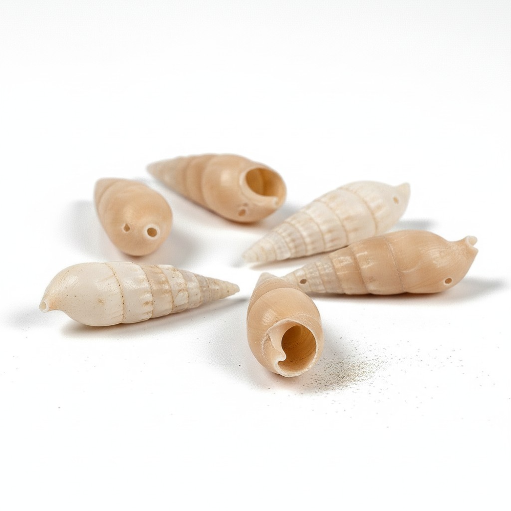 coquillage cone percé pour création de bijoux et loisirs créatifs décoration d'intérieur