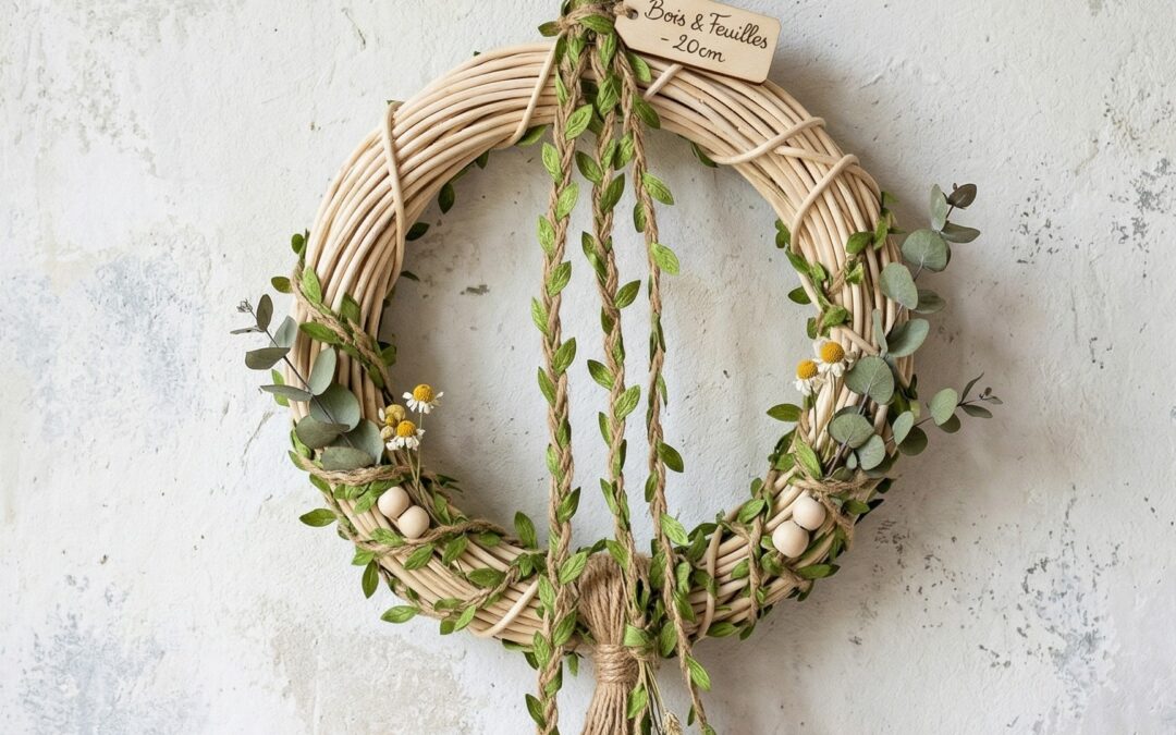 Couronne de décoration : Guide pour un mariage ou baptême champêtre réussit