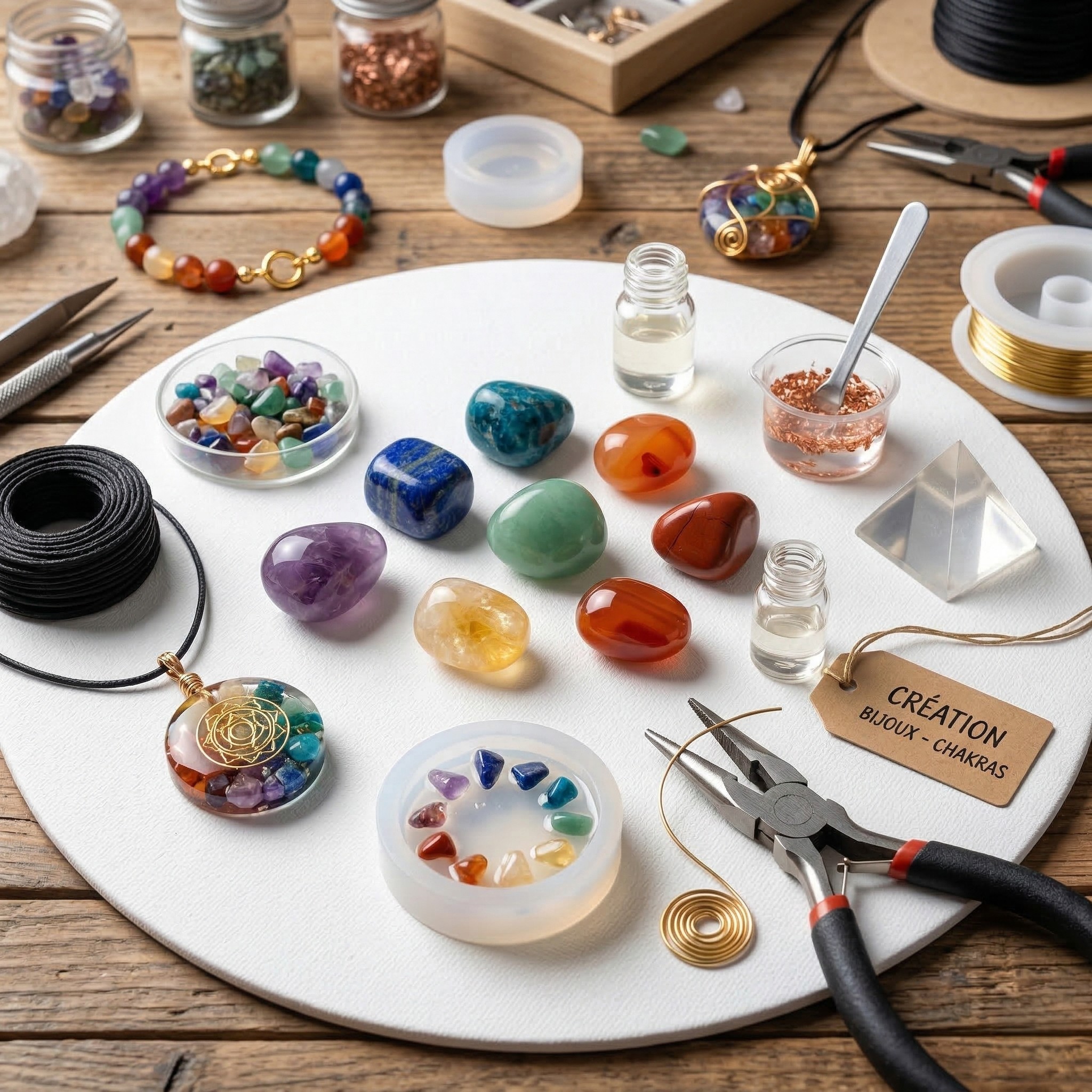 fabrication-bijoux-diy-orgonite-resine-avec-7-pierres-naturelles-chips-et-accessoires-creation-spirituelle