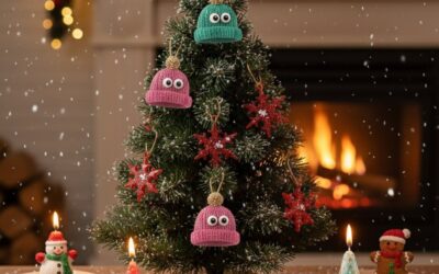 3 DIY Noël Créatif : Créez la Magie avec nos Petits Bonnets, Pommes de Pin & Flocons