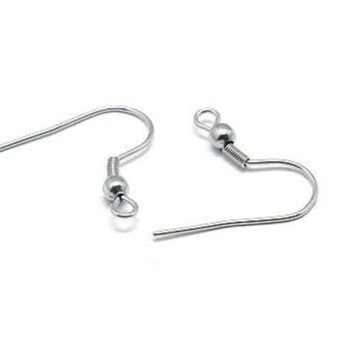 Crochets d'oreille acier inoxydable 20mm
