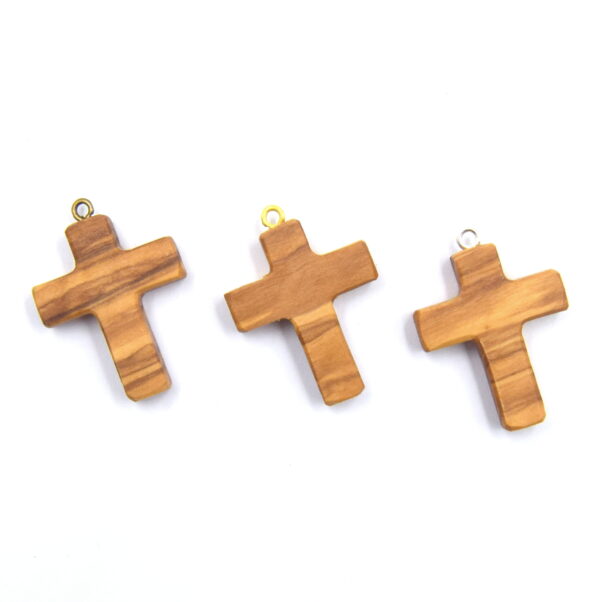 croix petite en bois d'olivier
