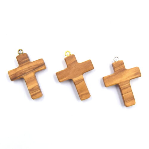 croix petite en bois d'olivier