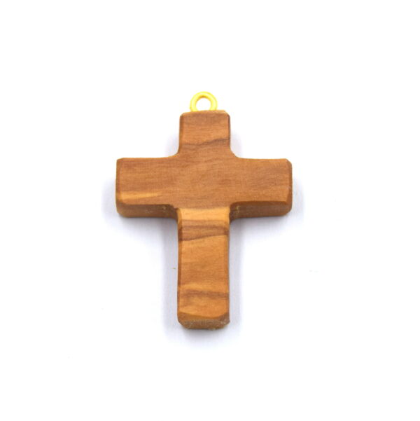 croix petite en bois d'olivier